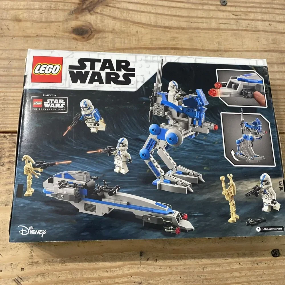 Retired LEGO Star Wars Set 75280 501st Legion Clone Troopers New in Sealed Box